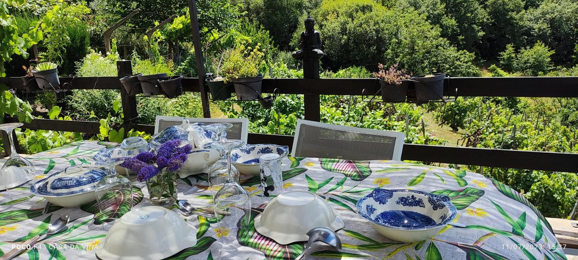 Villa Casa Da Vina - Ribeira Sacra Nogueira De Ramuin Esterno foto