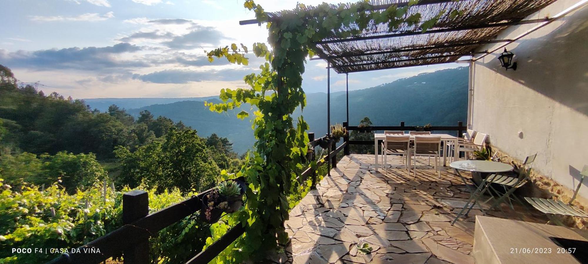 Villa Casa Da Vina - Ribeira Sacra Nogueira De Ramuin Esterno foto